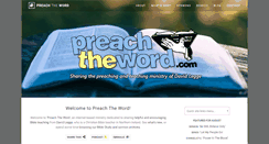 Desktop Screenshot of preachtheword.com